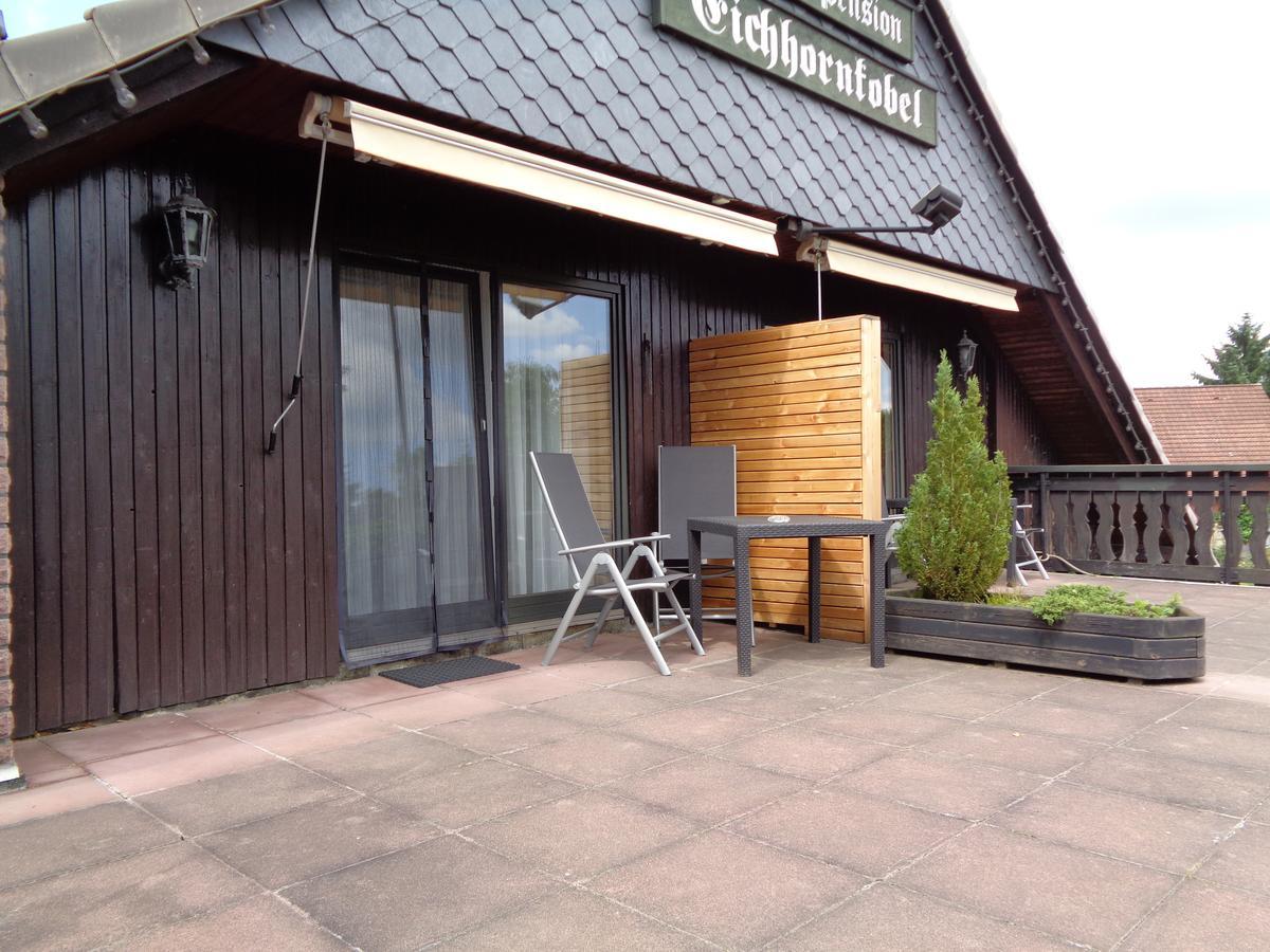 Hotel Garni Eichhornkobel Fassberg Bagian luar foto