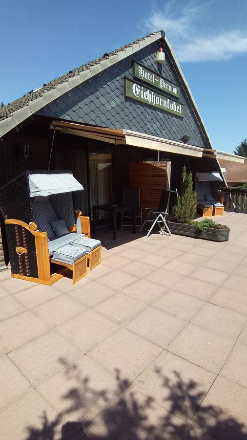 Hotel Garni Eichhornkobel Fassberg Bagian luar foto